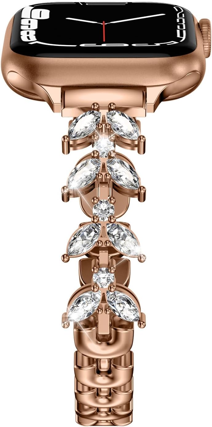 Compatible con Apple Watch Band de 1.496 in 1.575 in 1.614 in 1.654 in 1.732 in 1.772 in 1.929 in iWatch SE Series 9 8 7 6 5 4 3 2 1 Ultra, pulsera