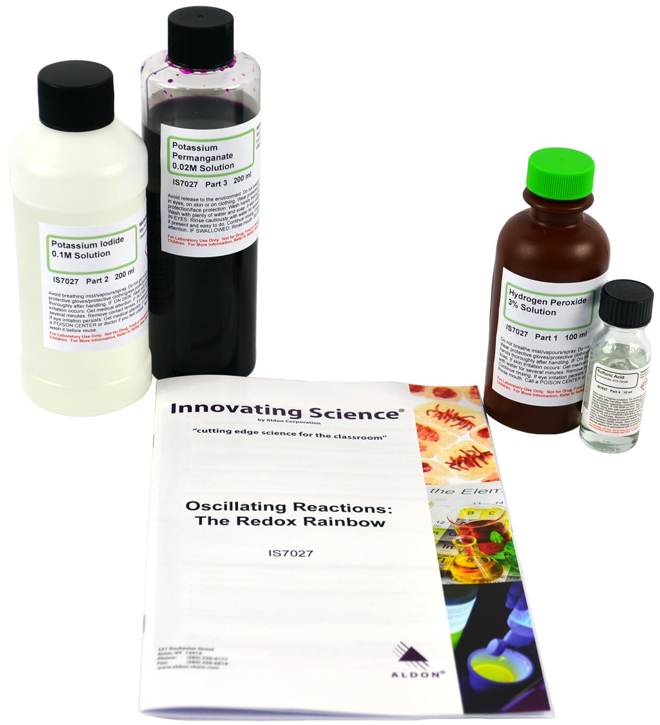 Innovating Science Kit de reacciones oscilantes – The REDOX Rainbow