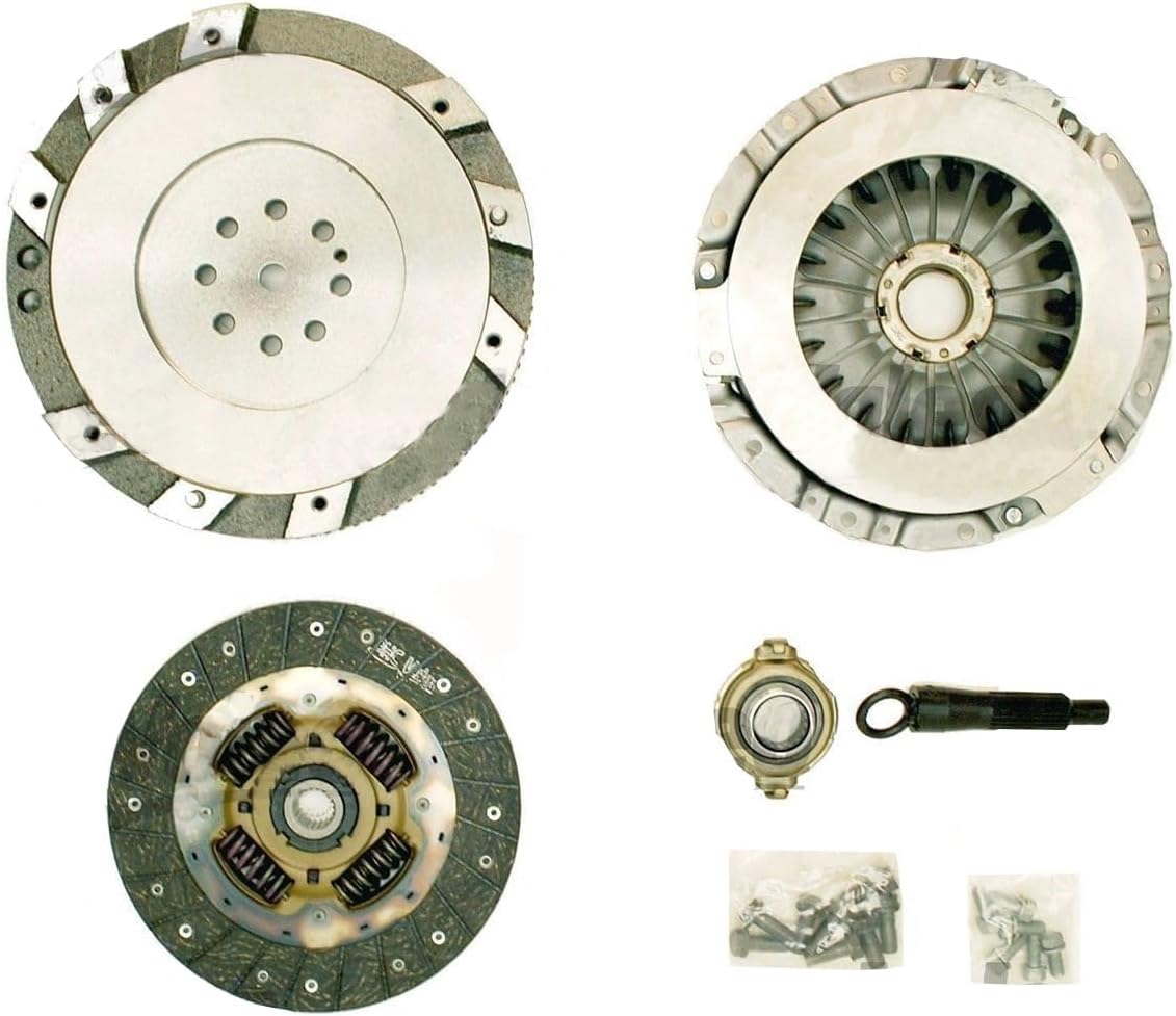 Compatible con kit de embrague de Hyundai Tiburon GT 2.7L OE VALEO 2003-2008 y volante macizo