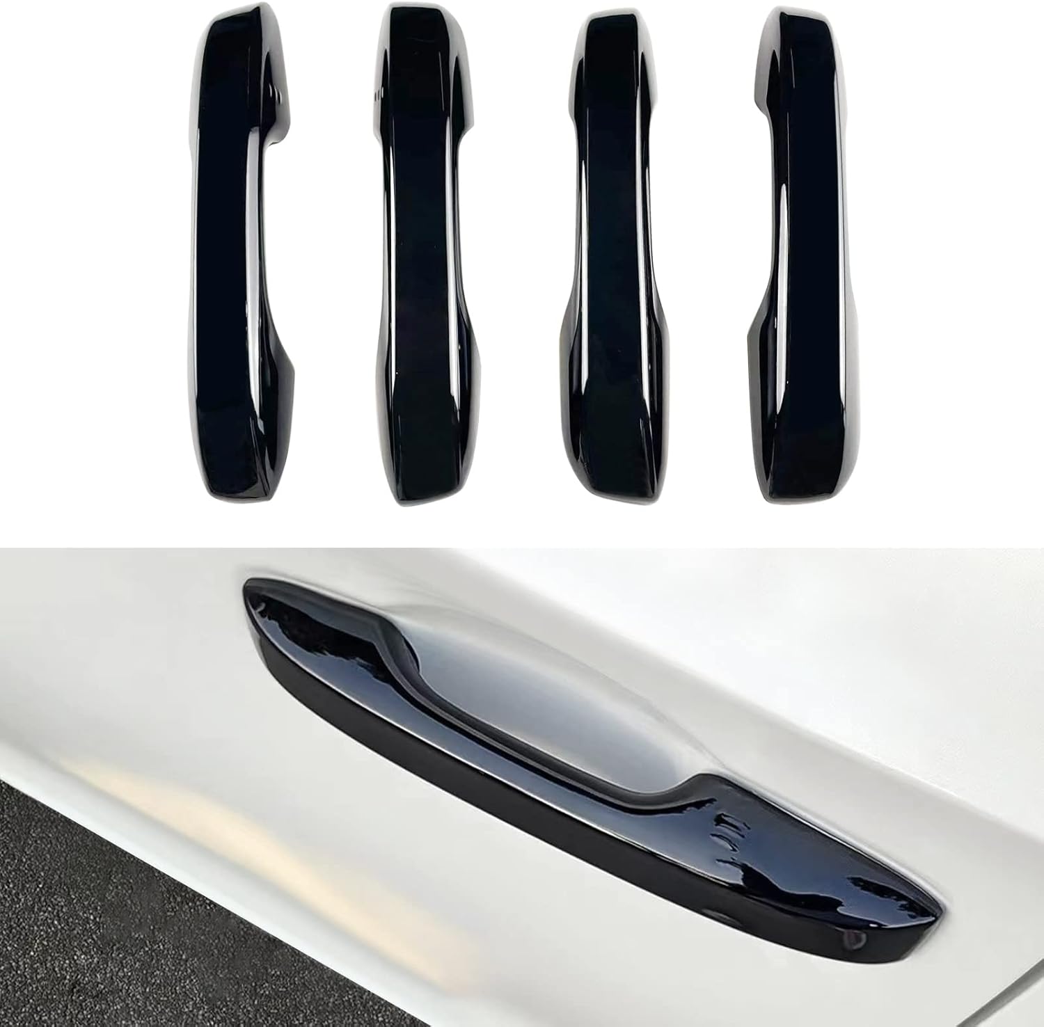 Fundas para manija de puerta compatibles con accesorios Civic de 11 generación, para Honda Civic 2022 2023, Accord 2023, CR-V 2023, HR-V 2023 con