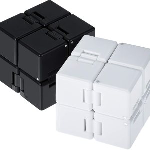 Paquete de 2 bloques de juguetes en forma de cubo, mini juguete de escritorio para aliviar el estrés, cubo de juguete de escritorio con TDAH para Paquete de 2 bloques de juguetes en forma de cubo, mini juguete de escritorio para aliviar el estrés, cubo de juguete de escritorio con TDAH para