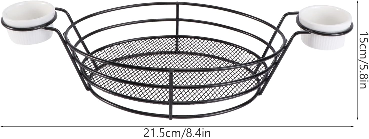 Cesta de alambre para freír de acero inoxidable, cesta de papas fritas, contenedor de patatas fritas, herramientas de cocina, fritas