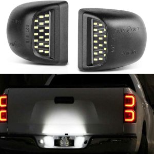 2 lámparas LED para placa de Chevy Silverado 1500 2500 3500 Suburban Tahoe GMC Sierra 1500 2500 3500 Yukon XL Cadillac Escalade, color blanco 2 lámparas LED para placa de Chevy Silverado 1500 2500 3500 Suburban Tahoe GMC Sierra 1500 2500 3500 Yukon XL Cadillac Escalade, color blanco
