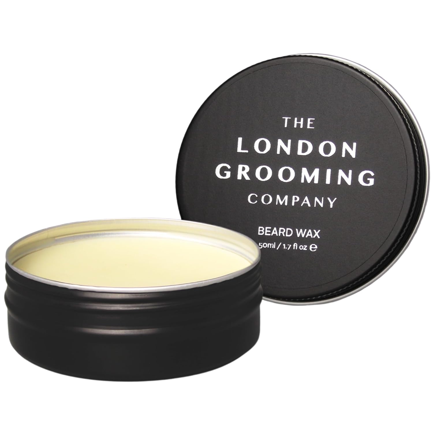 The London Grooming Company Cera para barba  Fuerte sujeción durante todo el día  Ingredientes totalmente naturales  Tratamiento de crecimiento y