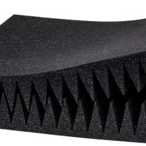 Paquete de 4 paneles acústicos de carbón para estudio, cuñas de espuma de 2 x 12 x 12 pulgadas Paquete de 4 paneles acústicos de carbón para estudio, cuñas de espuma de 2 x 12 x 12 pulgadas