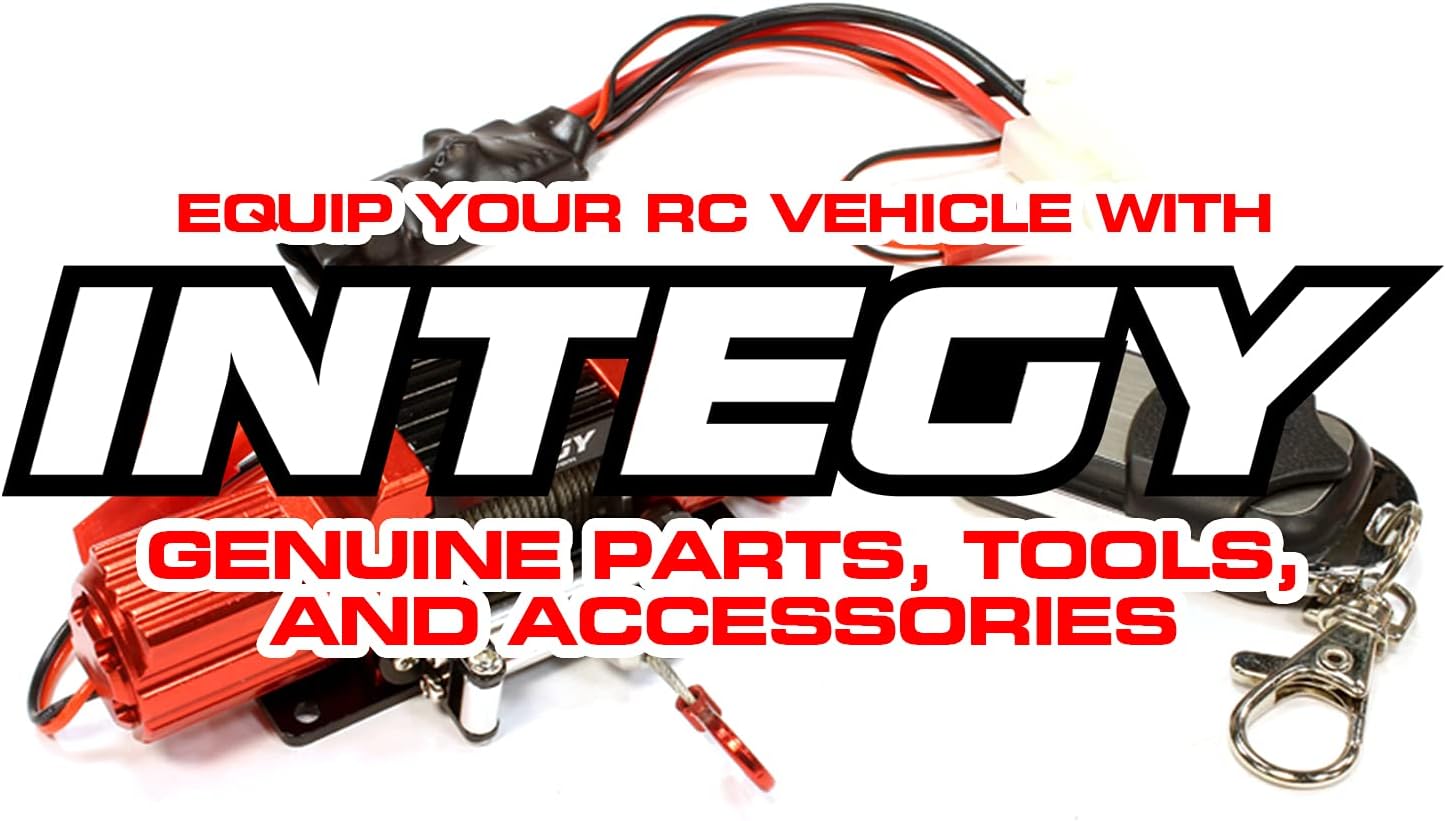 Integy Modelo RC C29489GUN mecanizado 3.465 in amortiguadores todoterreno con resorte interno para oruga escala 110