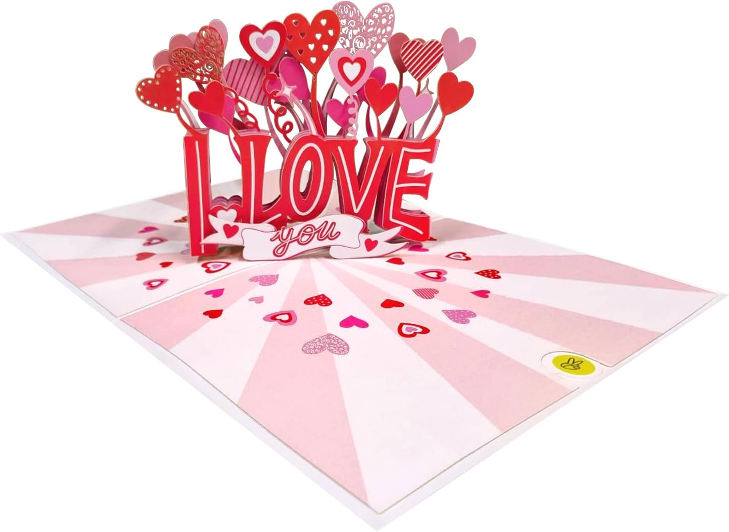 CENTRAL 23 Tarjeta desplegable de amor  Tarjeta de cumpleaños para novio  Te amo más tiempo  Dulces tarjetas de felicitación 3D para hombres y