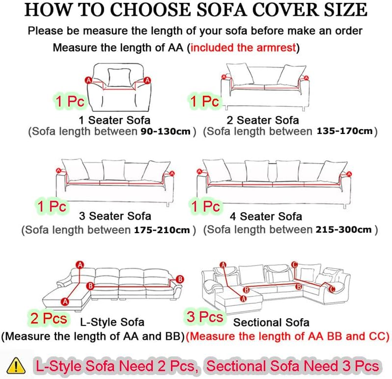 Funda para sofá, funda de cojín elástica para sofá, tela jacquard de elastano lavable, protector de muebles elástico para mascotas, niños (rosa,
