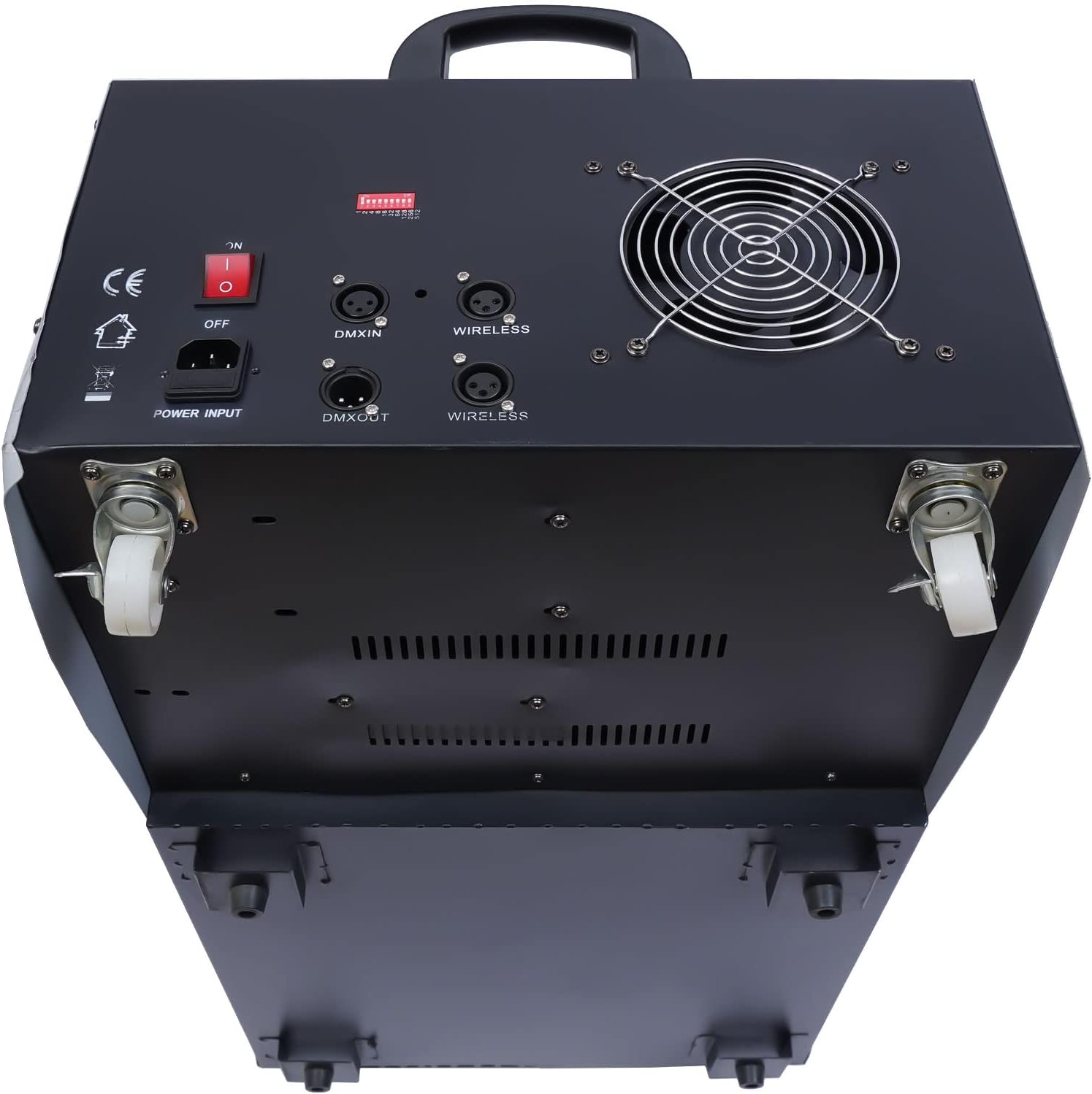 Máquina de niebla de humo baja de escenario, máquina de humo de etapa de 3 KW, máquina de humo de escenario tumbado, efecto espectáculo, máquina de