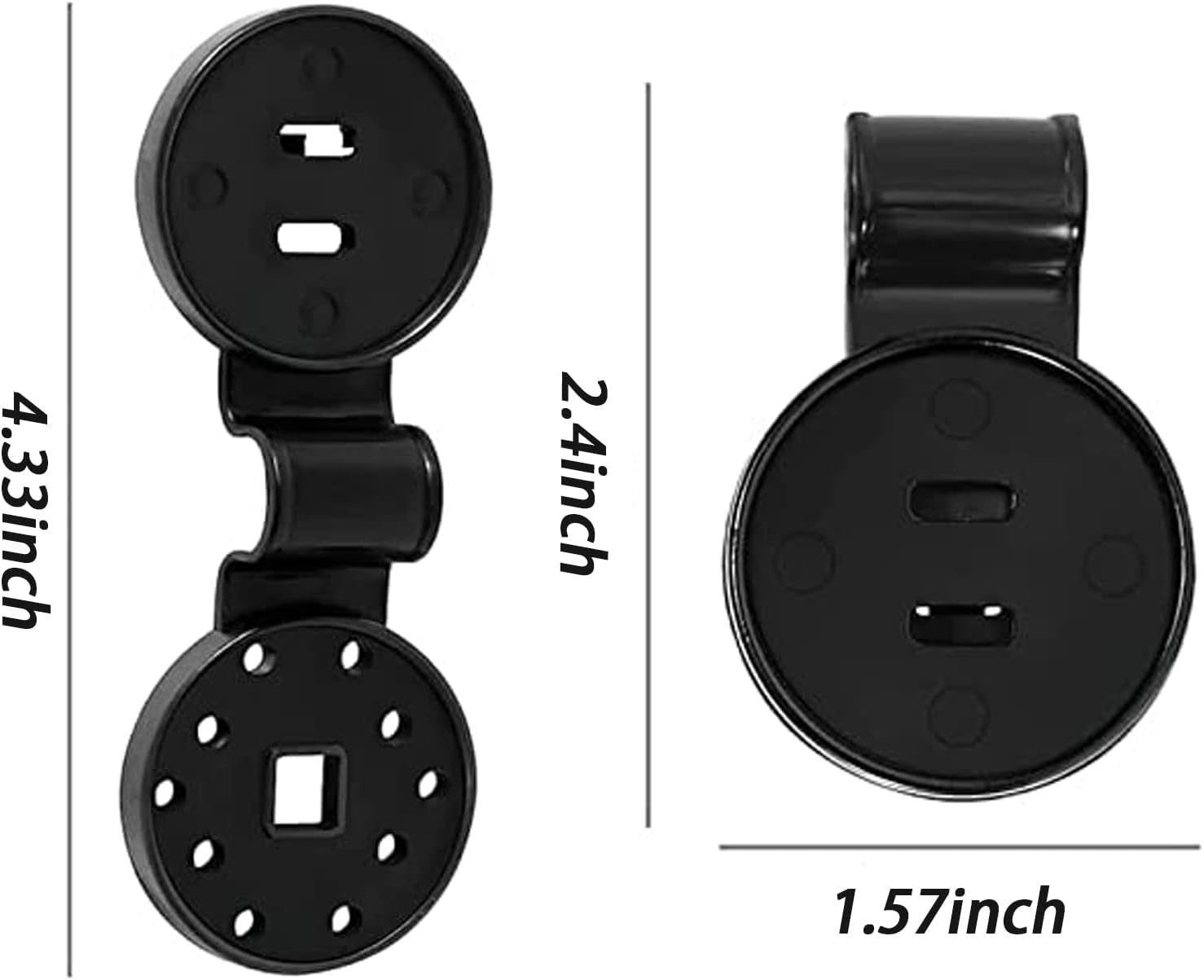 Agarre de bloqueo de tela resistente, clips de tela para sombra, bloqueo de tela de sombra, agarre de bloqueo de tela circular, clips de plástico de