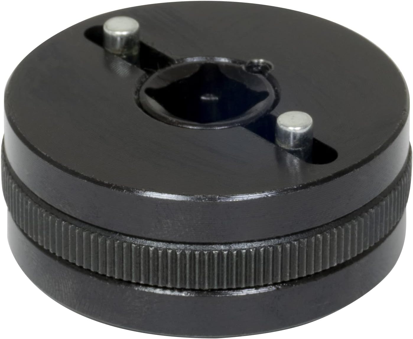 Lisle 25200 Pistón de freno, herramienta de retroceso de viento, 2 y 3 pines, negro