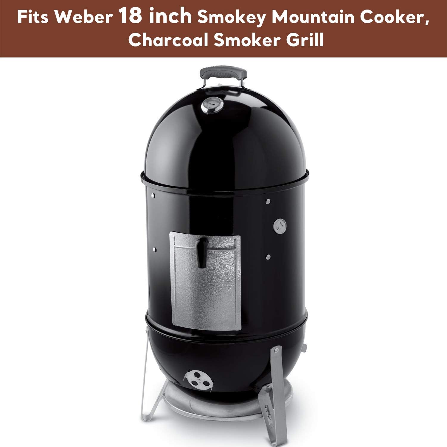 Uniflasy 7432 Rejilla de cocción superior 85042 Rejilla inferior 63013 Rejillas de carbón para parrilla de carbón Weber de 1818.5 pulgadas, cocina