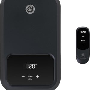GE APPLIANCES – Calentador de agua sin tanque de 14.6 kW 240 V Calentador de agua eléctrico con control digital de temperatura 14600 vatios 2.9 GE APPLIANCES – Calentador de agua sin tanque de 14.6 kW 240 V Calentador de agua eléctrico con control digital de temperatura 14600 vatios 2.9