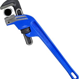 Llave de tubo de extremo de 18 pulgadas, apertura de mandíbula ajustable de 3.25 pulgadas3.268 in, llave de plomería con mango de desplazamiento de Llave de tubo de extremo de 18 pulgadas, apertura de mandíbula ajustable de 3.25 pulgadas3.268 in, llave de plomería con mango de desplazamiento de