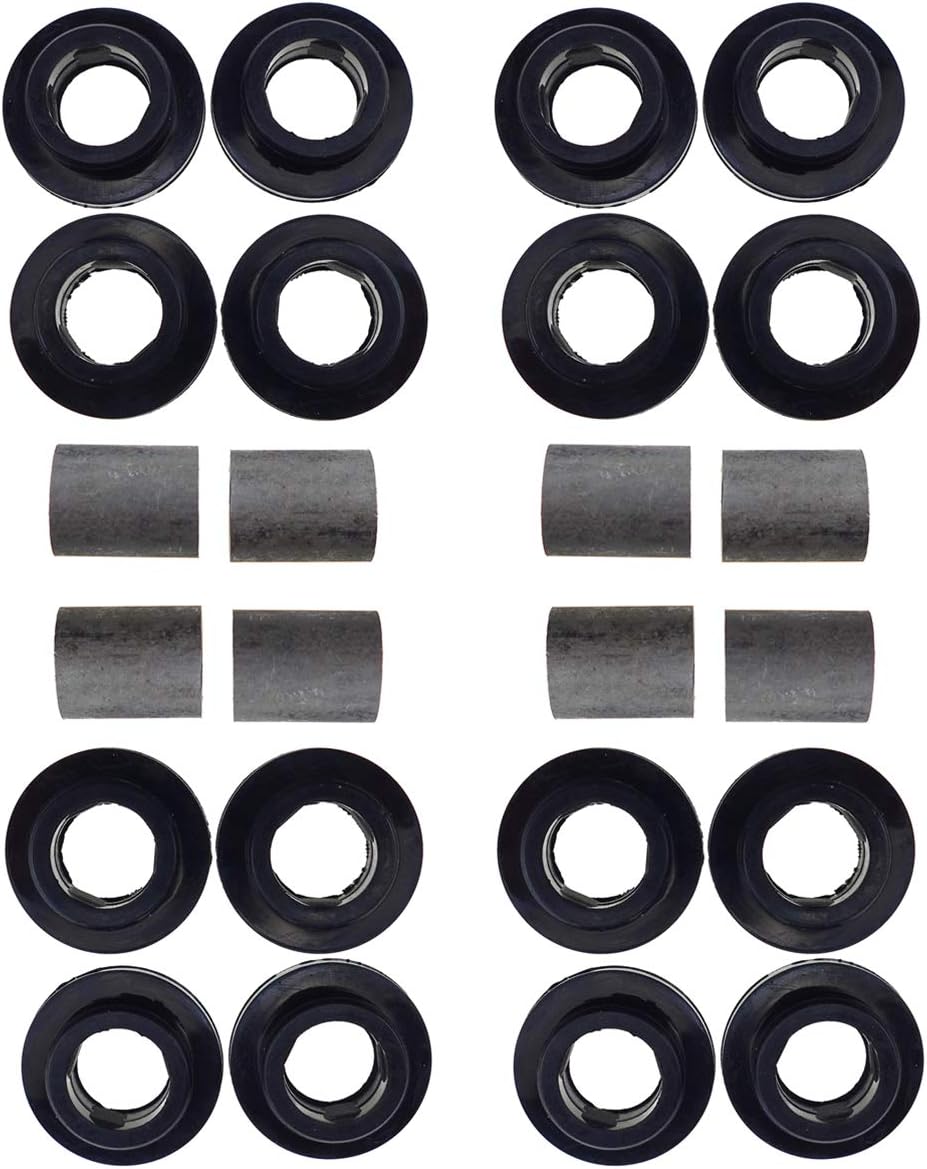 Para el kit de bujes de choque Arctic Cat, buje de choque delantero inferior superior trasero para Arctic Cat 250 300 375 400 454 500 650, 21-0001