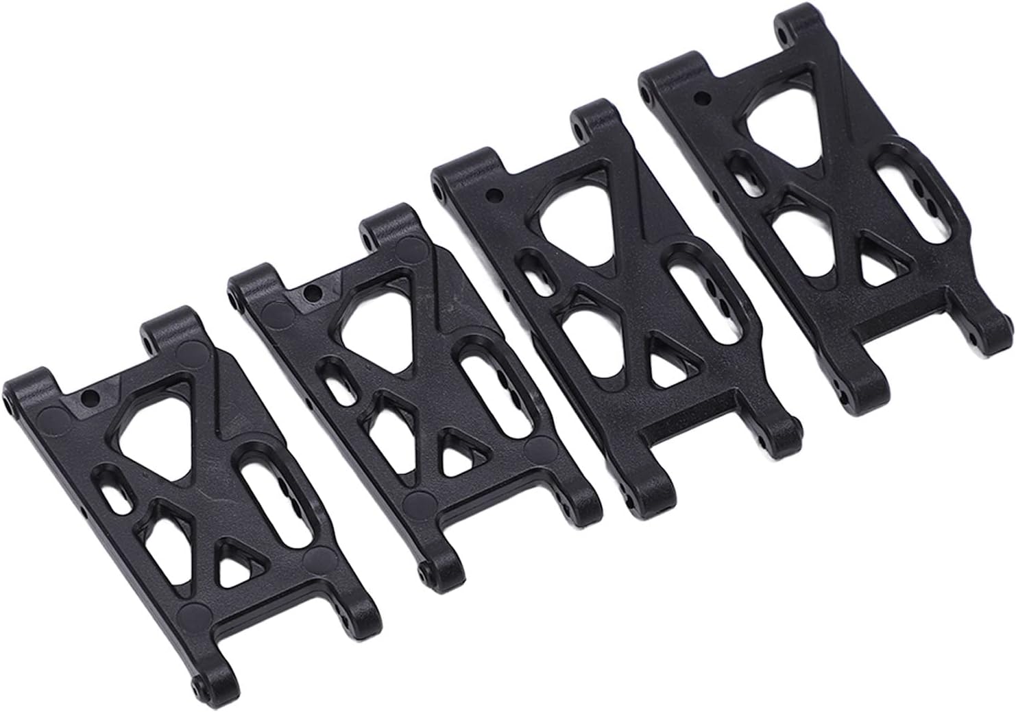 VGEBY Brazo de suspensión RC, 4 unids RC brazo oscilante trasero delantero para WLtoys 144001 144002 124019 124018 124017 144010 modelo accesorios