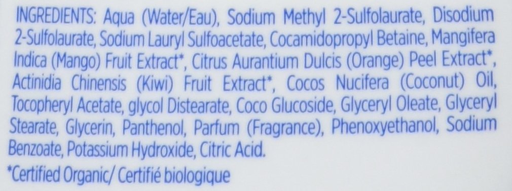 Live Clean Gel de cuerpo y cabello hipoalergénico para niños sin lágrimas