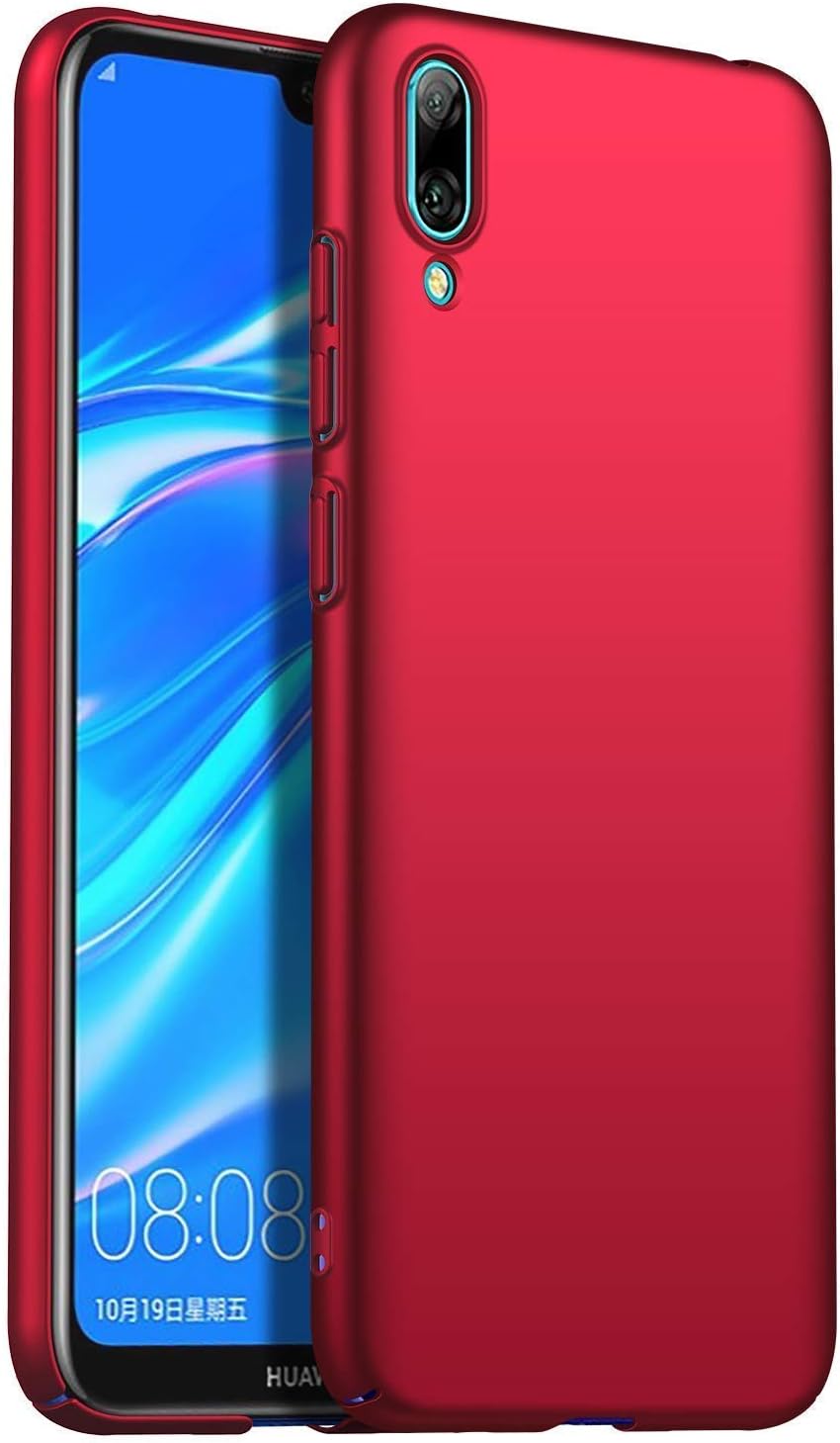 para Xiaomi Redmi Note 7 Funda, Frosted Ultra Thin PC Hard Back Cover para Xiaomi Redmi Note 7 Smartphone