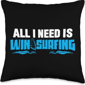 Windsurfer Windsurfing Windsurf Kitesurfing Motifs Joke Surfer Saying Surfing Windsurf – Almohada (16 x 16 pulgadas), multicolor Windsurfer Windsurfing Windsurf Kitesurfing Motifs Joke Surfer Saying Surfing Windsurf – Almohada (16 x 16 pulgadas), multicolor
