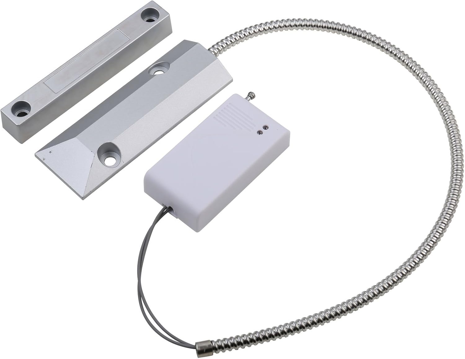 UHPPOTE Obturador inalámbrico de la puerta del rodillo del garaje del contacto del sensor de la puerta 433Mhz para la alarma del GSM