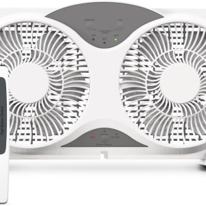 Craig Ventilador reversible de doble ventana con control remoto Craig Ventilador reversible de doble ventana con control remoto