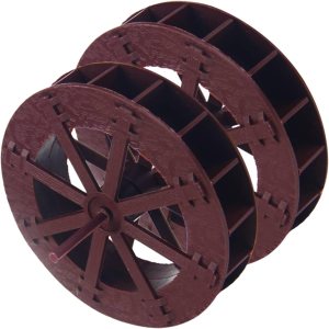 Homoyoyo 2 adornos en miniatura para decoración brillante, fuente de jardín zen, mini rueda de agua, accesorios de fuente de agua, modelo de rueda Homoyoyo 2 adornos en miniatura para decoración brillante, fuente de jardín zen, mini rueda de agua, accesorios de fuente de agua, modelo de rueda