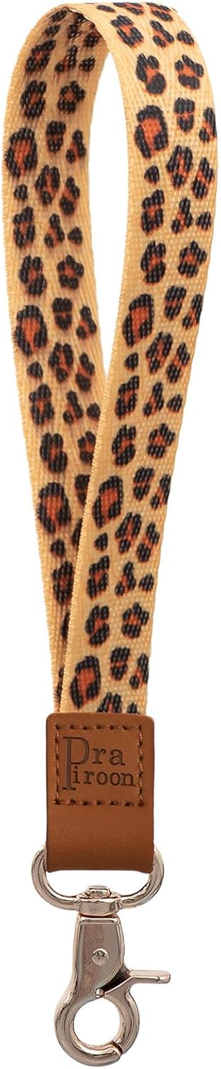 Cordón de muñeca para mujeres y hombres, cordón de mano, correa de muñeca, llavero de automóvil, tarjetero para identificación