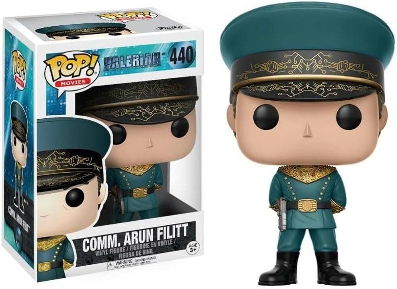 Funko POP Movies Valerian Commander Arrun Filitt Figura de acción