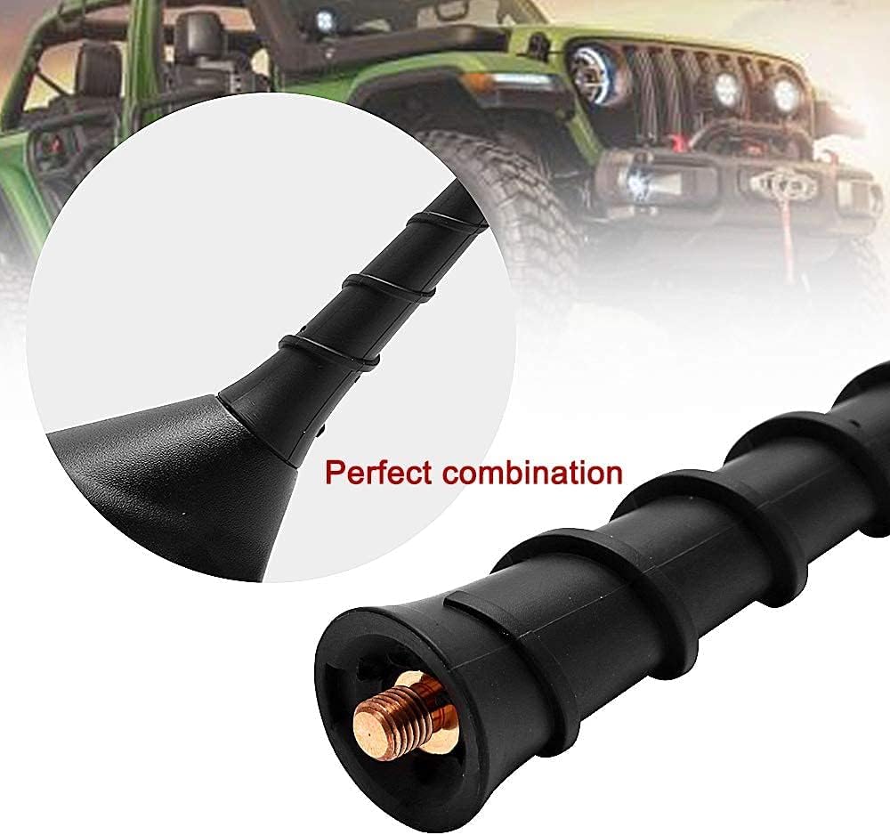 BA-BOLING Antena para Jeep Cherokee Grand Cherokee Compass Renegade Chrysler 200 Fiat 500 Dodge Nitro Dart Avenger Journey Durango, Jeep Accesorios