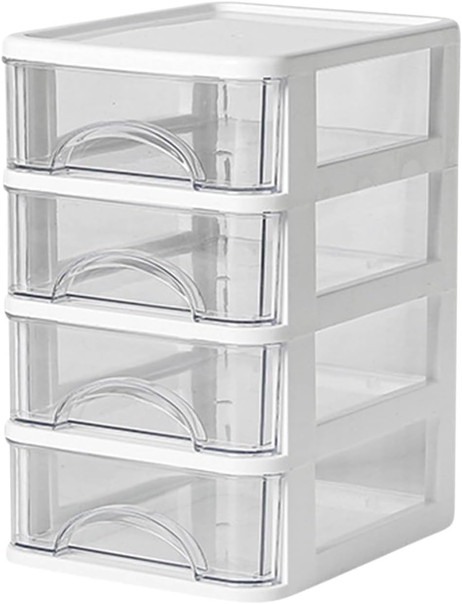 Mini organizador de escritorio, cajón de plástico, almacenamiento de suministros de oficina, cajones de almacenamiento, accesorios de escritorio de
