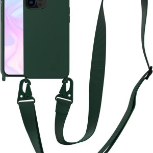 Funda compatible con iPhone 12 Pro con cordón, funda cruzada para iPhone con correa ajustable a prueba de golpes protección contra caídas, funda de Funda compatible con iPhone 12 Pro con cordón, funda cruzada para iPhone con correa ajustable a prueba de golpes protección contra caídas, funda de