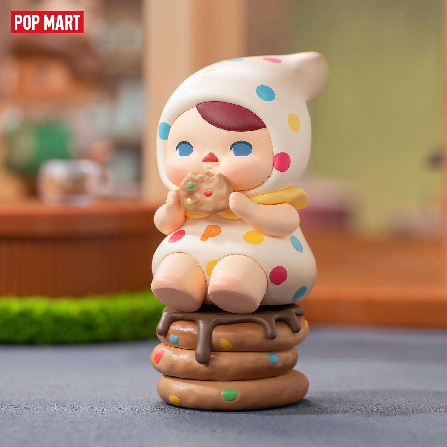 POP MART PUCKY – Figuras de caja ciega de conejo, juguetes de diseño aleatorio para decoración moderna del hogar, juego de juguetes coleccionables