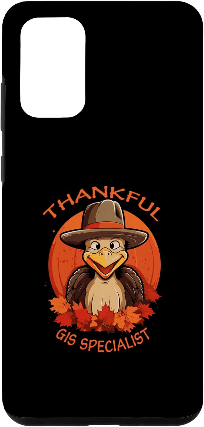Galaxy S20+ GIS Specialist Funny Thanksgiving Turkey & Fall Case