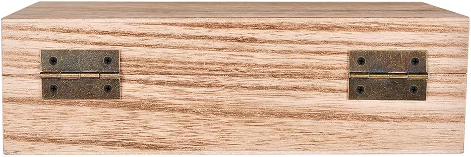60 piezas de bisagras de bronce antiguo para cajas de joyería de madera, bisagras pequeñas para manualidades hechas a mano, bisagras de caja de