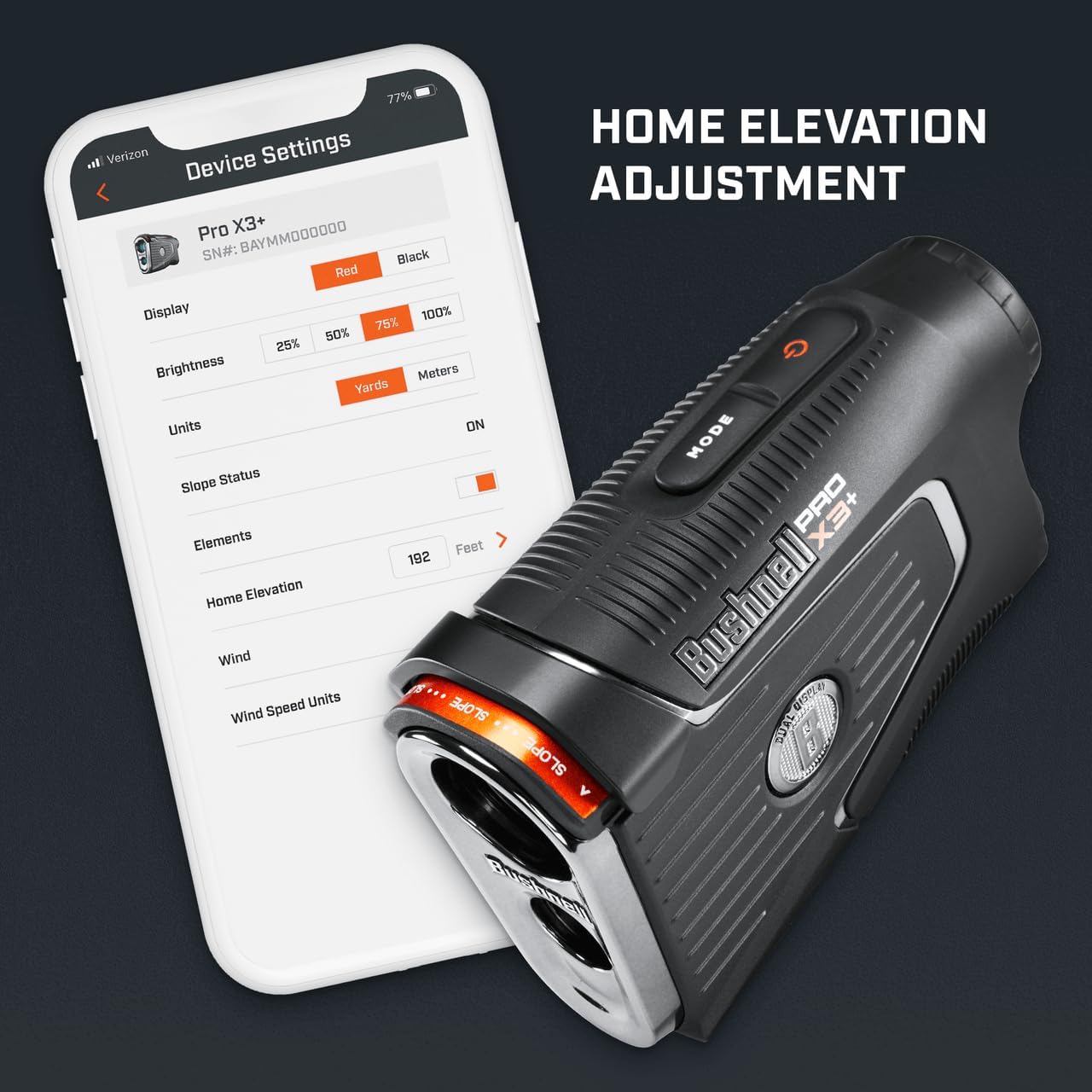Bushnell Golf Pro X3 – Telémetro láser con caja de regalo inclinada, incluye toalla de microfibra PlayBetter y batería adicional, caja de regalo