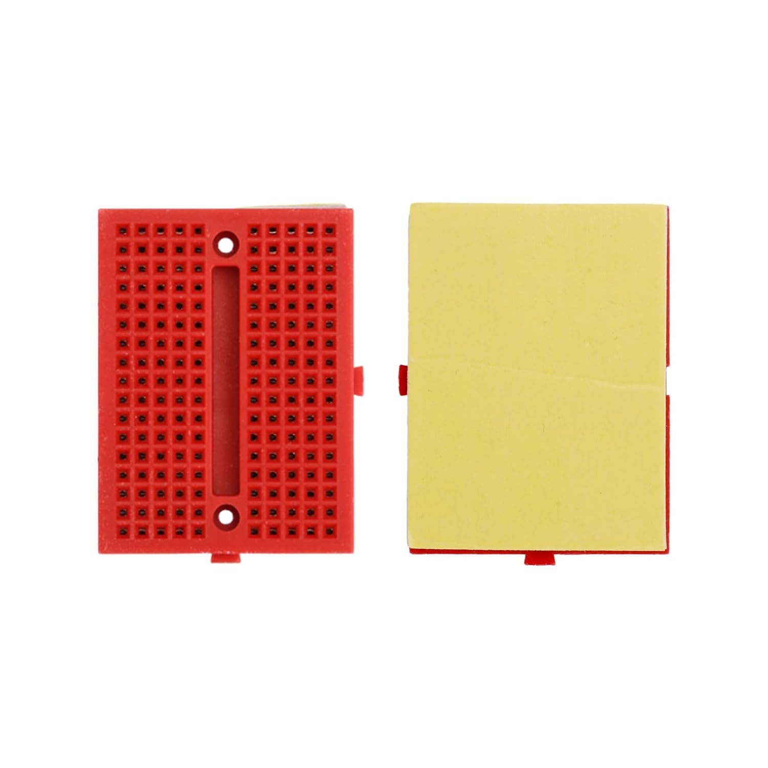 FORIOT 18pcs 170 agujeros colorido mini placa de pan sin soldadura para Arduino Proto Shield Distribución Bloque de conexión (cada color incluye 3