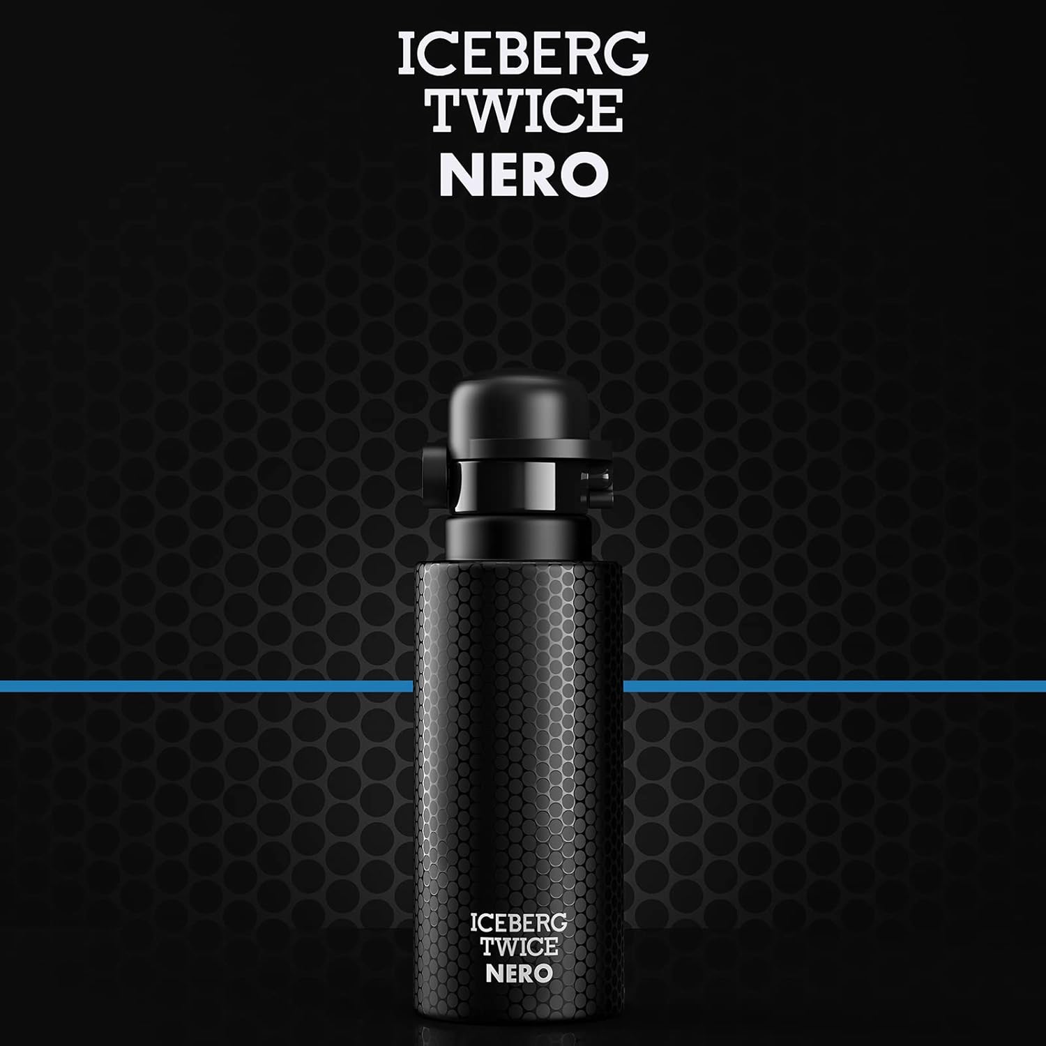 ICEBERG Twice NERO  Emocionante fragancia personal para el caballero moderno  Colonia clásica EDT en aerosol para hombres  Notas vibrantes y