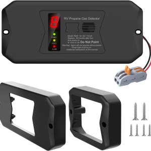 ALD-20 – Detector de gas propano para caravana, alarma digital de gas propano y GLP, 12 V, alarma de 85 dB, para remolque, autocaravana, ALD-20 – Detector de gas propano para caravana, alarma digital de gas propano y GLP, 12 V, alarma de 85 dB, para remolque, autocaravana,