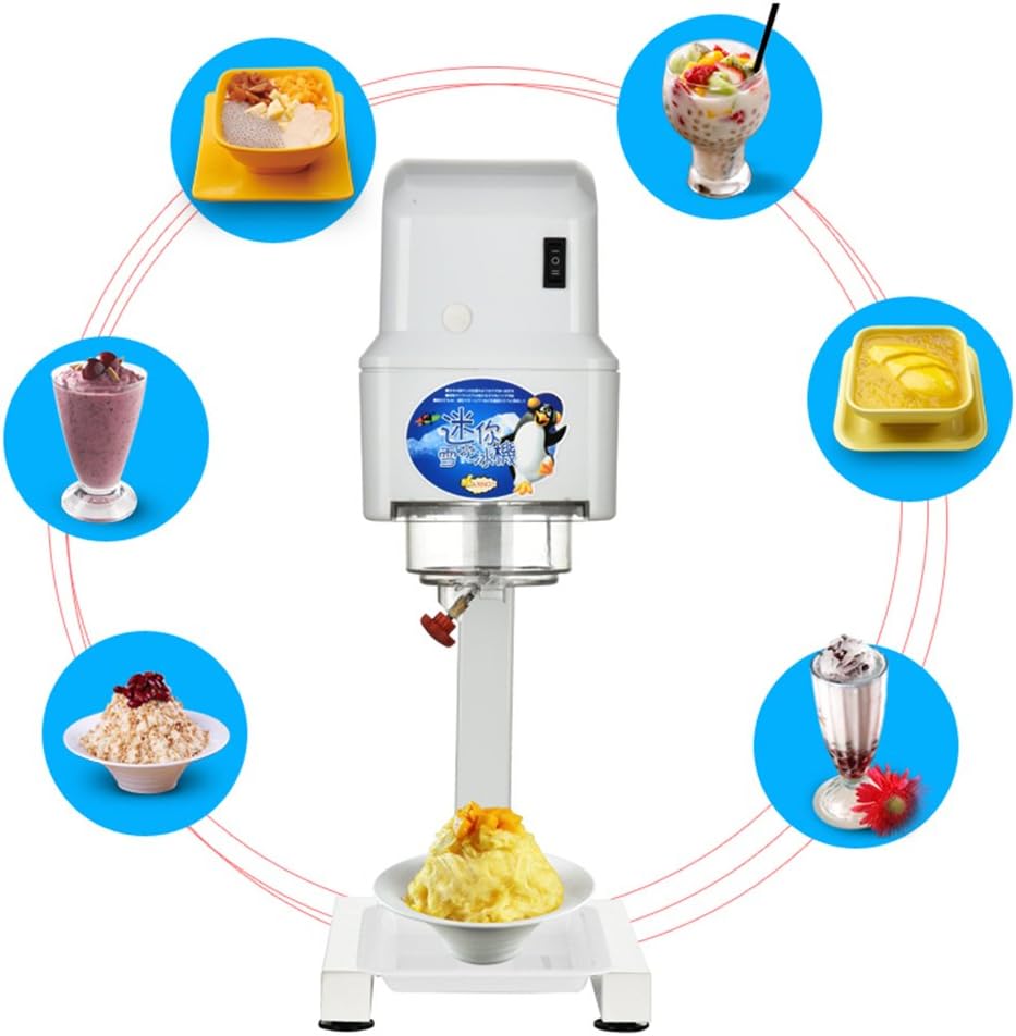 CGOLDENWALL Comercial eléctrico mini máquina de arena de hielo comercialuso doméstico DIY máquina de helado de frutas fabricante de helados