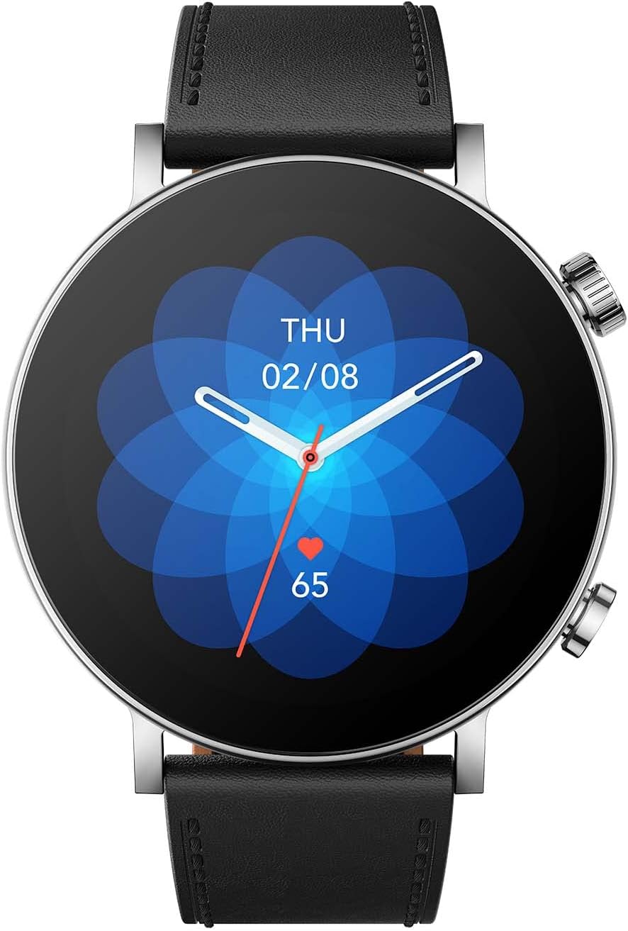Amazfit GTR 3 Pro – Reloj inteligente renovado certificado de edición limitada con Alexa integrado, llamada Bluetooth, GPS, con 150 modos