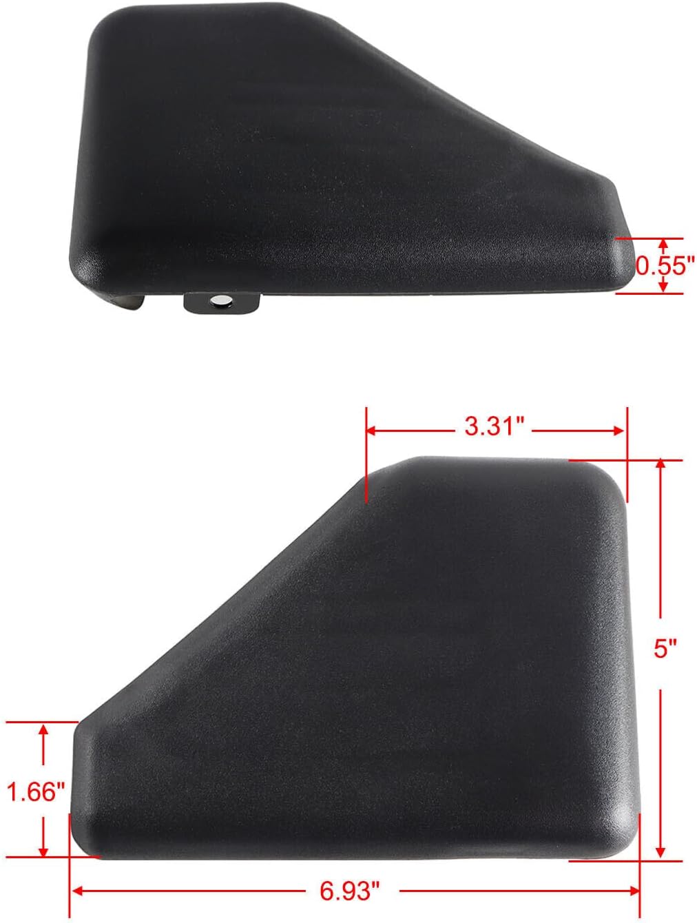 Paso de tapa de estribo para F-o-r-d F-1-5-0 2015-2020 (lado trasero derecho del pasajero)