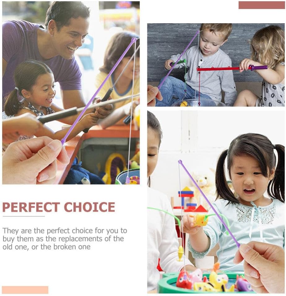 30 Uds bastones de pesca magnéticos juego de pesca juguete pesca caña de pescar caña de pescar postes magnéticos obras piscina bañera juguetes para