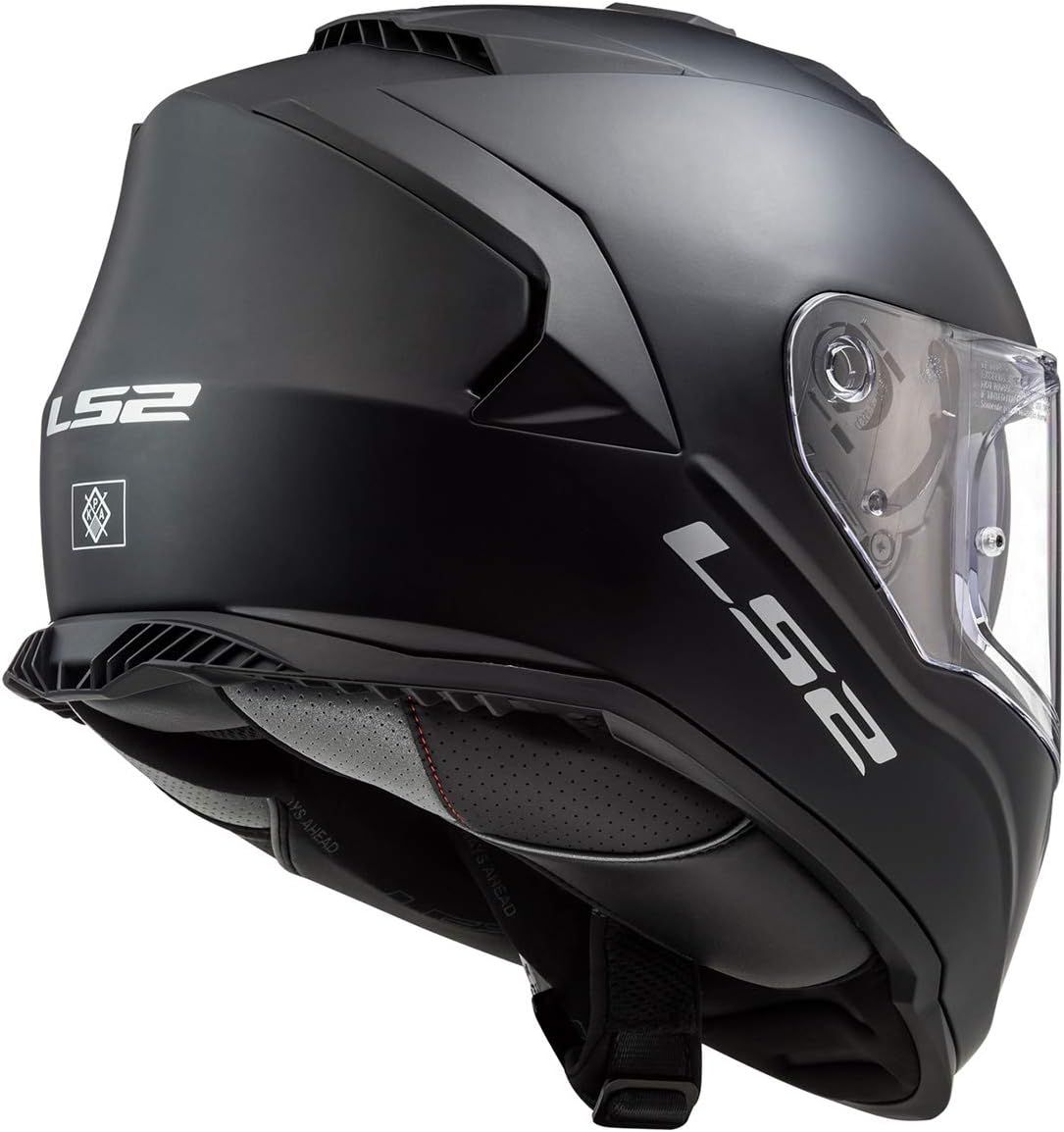 LS2 Helmets Assault – Casco integral para motocicleta con visera solar