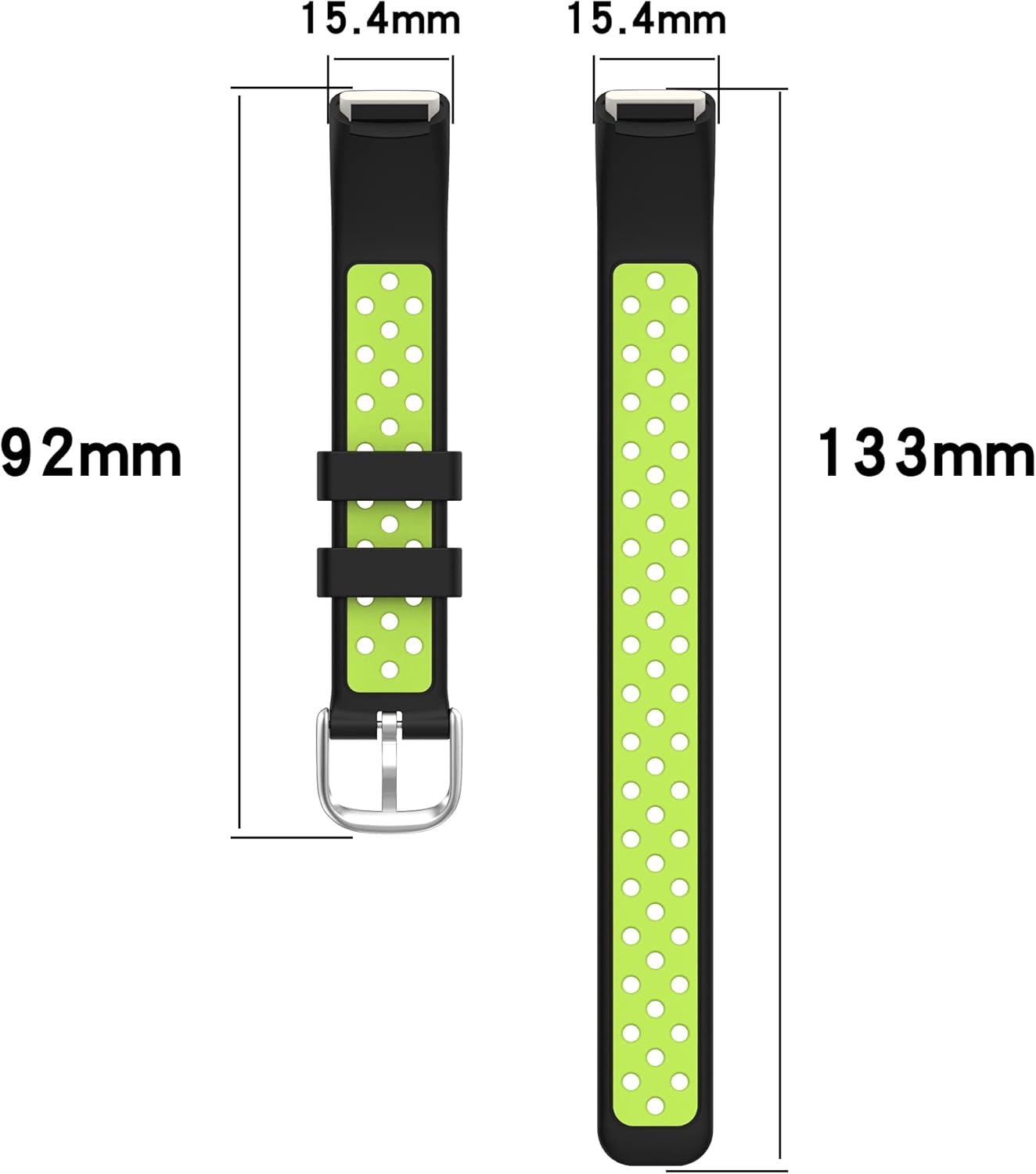 Correas de repuesto compatibles con correas Fitbit Luxe, accesorios para reloj inteligente, bandas de silicona transpirable, correa deportiva de