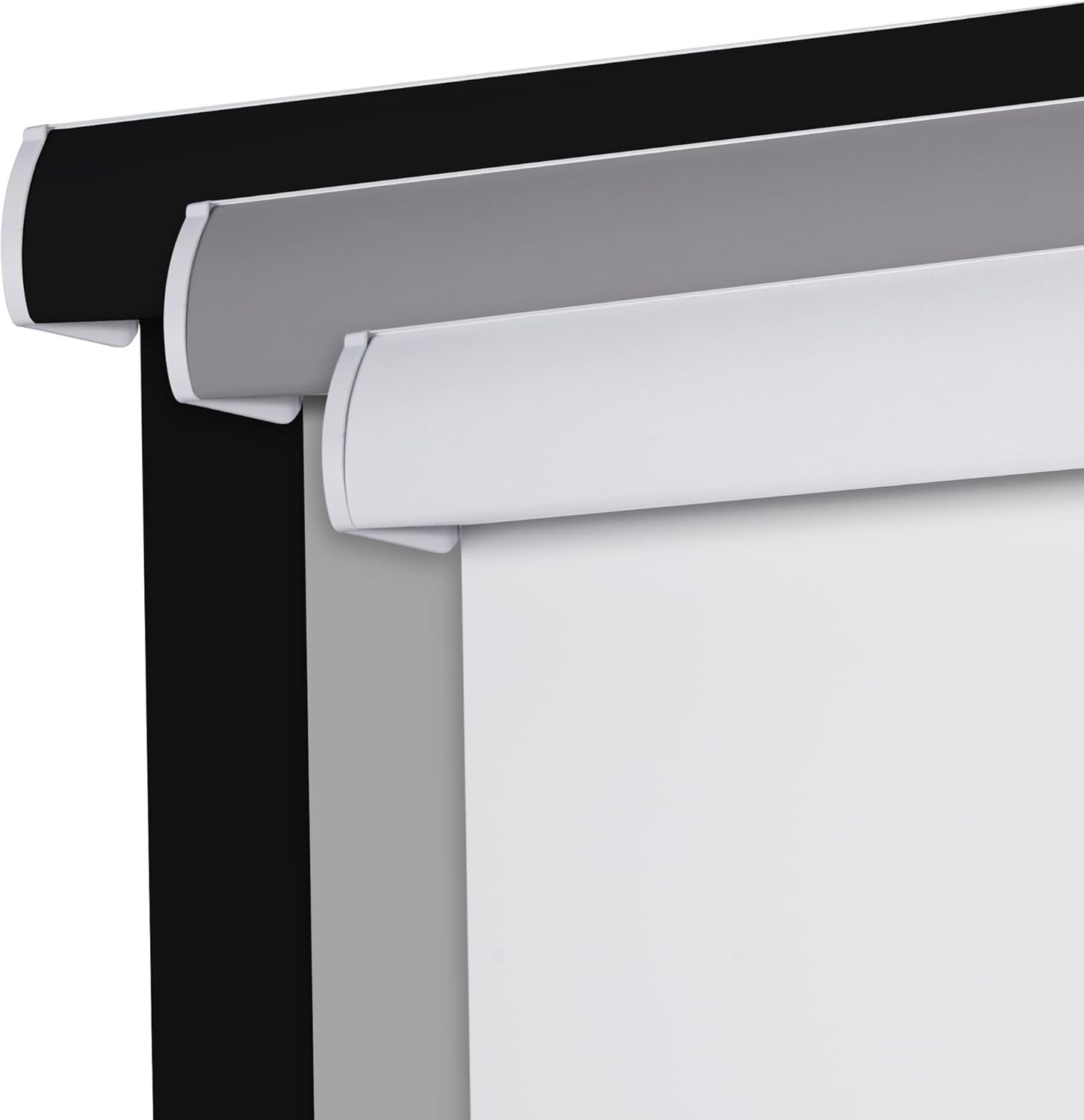 Persianas enrollables opacas sin cordones con cenefa de cassette, aislamiento térmico, protección UV, persianas de ventana para el hogar, la oficina