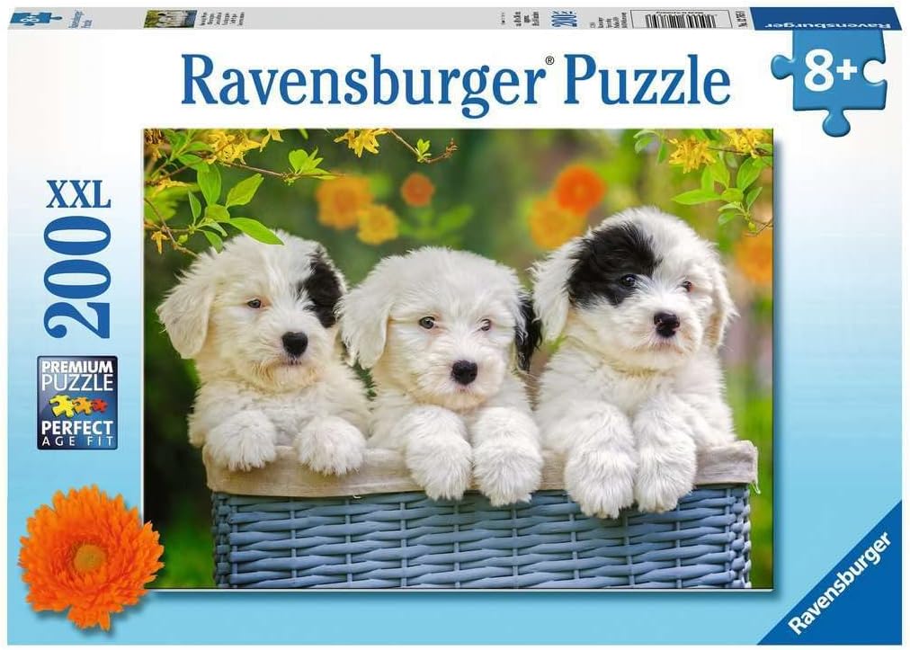 Ravensburger Rompecabezas infantil 12765 Cuddly Puppies, multicolor