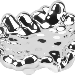 DODAMOUR Jabonera con drenaje, soporte para jabón de barra autodrenante, bandeja de jabón en cascada para baño (plateado) DODAMOUR Jabonera con drenaje, soporte para jabón de barra autodrenante, bandeja de jabón en cascada para baño (plateado)