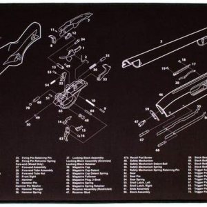 TekMat TEK-R44-REM-870-TEK, Multi, talla única, Negro TekMat TEK-R44-REM-870-TEK, Multi, talla única, Negro