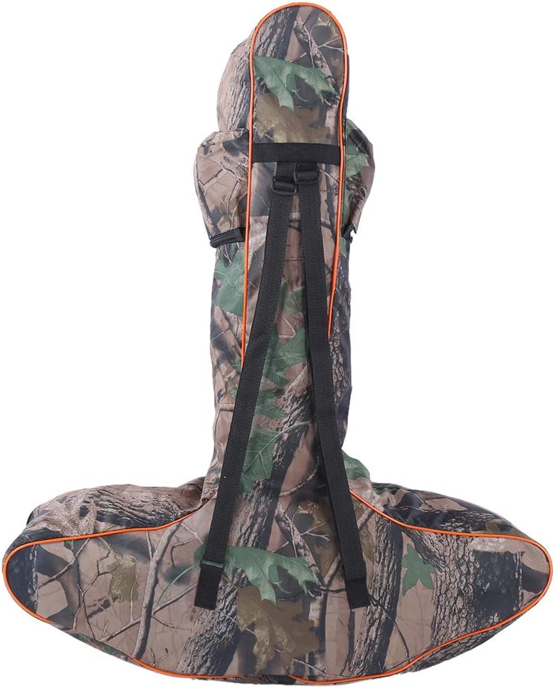 Qiilu Bolsa de ballesta Excalibur Bolsa de ballesta de camuflaje Ballesta Bolsa de almacenamiento de tela de buey en forma de T Bolsa de arco