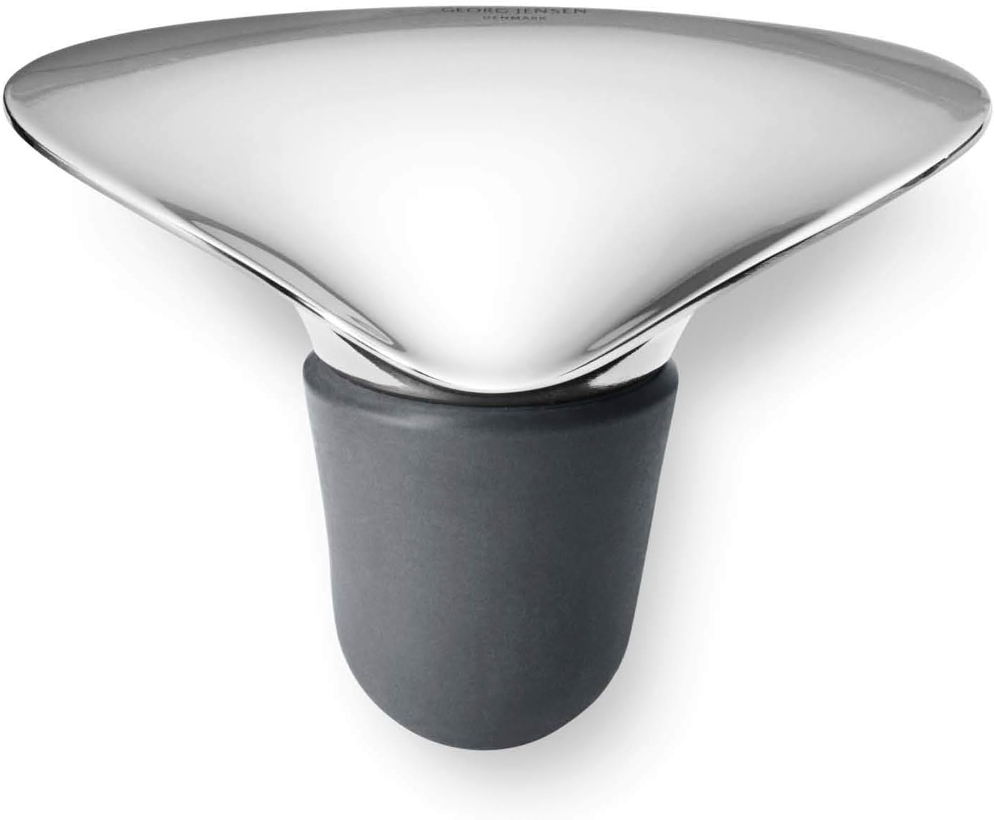 Georg Jensen Jarra de vino, vidrio y acero inoxidable